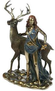 Статуэтка Римская богиня охоты - Диана