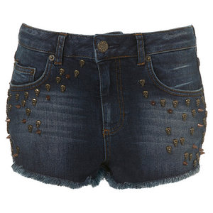 Skull Stud Hotpants