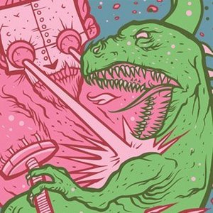 майка с монстрами