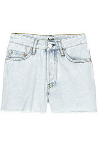 Acne  Cut-off denim shorts