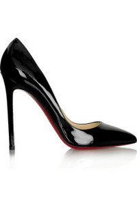 туфлиChristian Louboutin   Pigalle 120 patent pumps