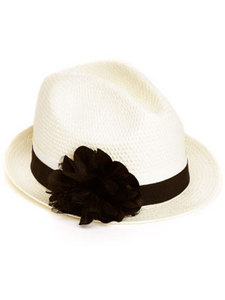 Corsage Trim Paper Trilby