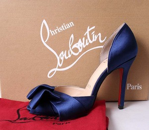 satin bow louboutins