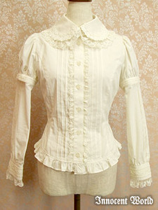 Tulle Lace Removable Sleeve Blouse