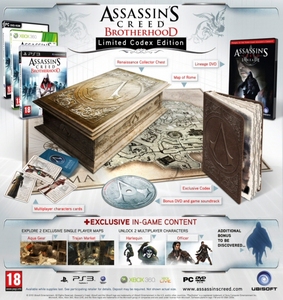 Assasin's Creed Brotherhood Limited Codex Edition