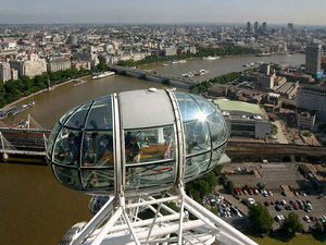 прокатиться на London eye