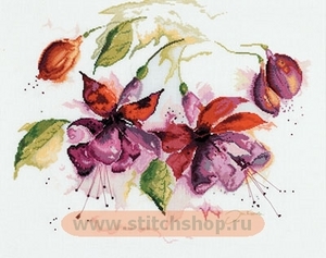 Набор для вышивания Lanarte Фуксия (34849)