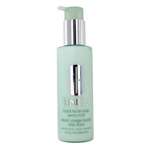 Clinique Liquid Facial Soap Extra Mild.