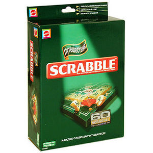 Настольная игра "Scrabble-Travel. Игра-кроссворд"