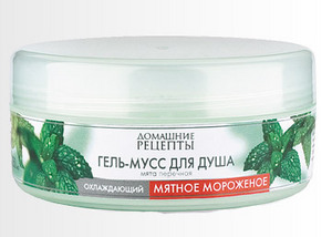 Гель-мусс для душа "Мятное мороженное"
