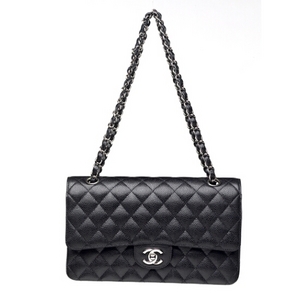 Chanel Black Classic Quilted Handbag