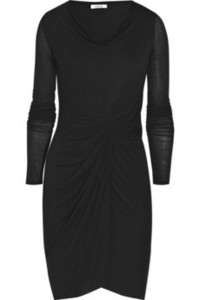 Helmut Lang  Draped jersey dress