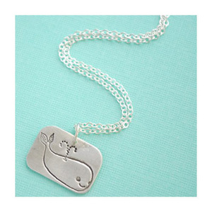 Happy Whale Necklace