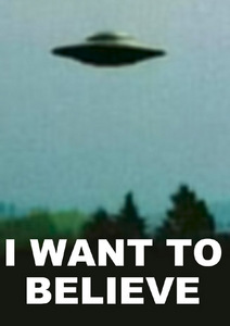 Плакат I Want To Believe