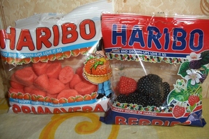 Мармелад HARIBO (клубнички)