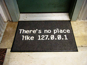 IP Address Door Mat