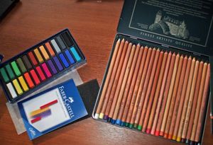 Пастель или пастельные карандаши Faber-Castell