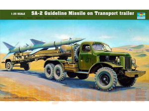 00204 Sa-2 Guideline w/Loading cabin (Zil-157) (TRUMPETER)