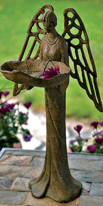 Iron Angel Bird Feeder