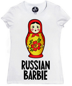 Футболку Russian Barbie