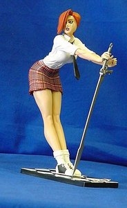 School's Out Dawn PVC Statue