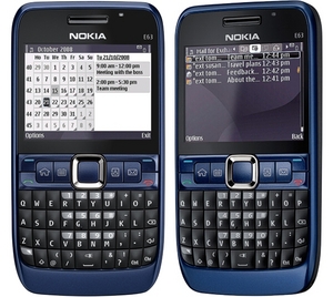 Nokia E63 Blue