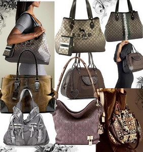 сумка темно-коричневого цвета