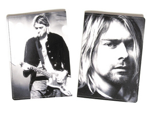 Виниловая обложка для паспорта Kurt Cobain.