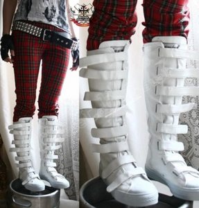 KERA Punk Knee Boots