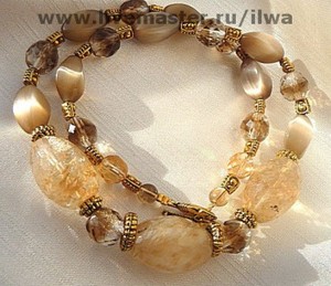 "Солнечные" бусы