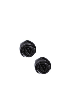 ASOS Leatherette Rose Studs