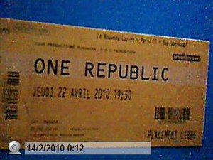 Билет на концерт OneRepublic