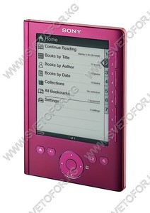 Sony PRS-300 Reader Pocket Edition розовый!