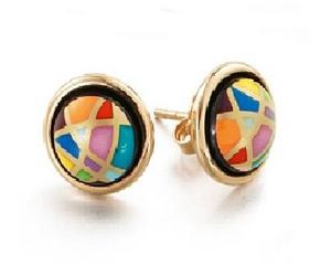 frey wille - ode to joy of life - heavenly joy - cabochon earrings