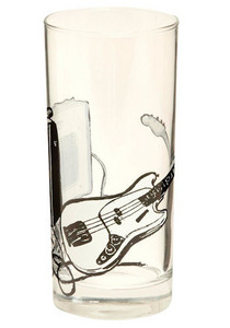 The Blackberry Smoothie Bass Glass