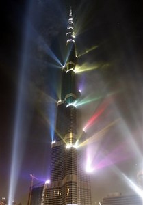 поездка в Burj Dubai