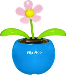 Цветок на солнечной батарее Flip Flap