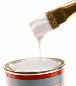 Белая акриловая краска для дерева