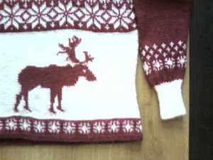 прикупить свитер с оленями :)