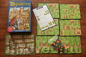 Настольные игры: Carcassonne и расширения к нему