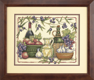 Tuscan Flavors - Cross Stitch Kit by Dimensions