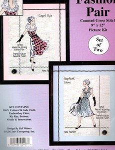 Cross Stitch Kit Fashion Pair From Design Works