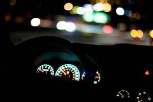 ночные поездки на машине