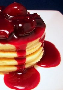 Оладушки с вареньем