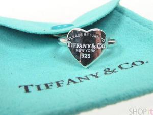 Return to Tiffany & Co Sterling Silver 925 Heart Ring