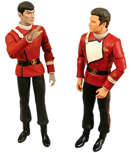 Wrath of Khan - Death of Spock Figure Set