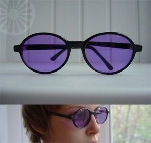 фиолетовые очки