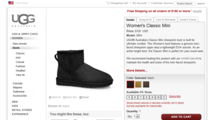 UGG® Australia's Women's Classic Mini