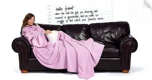 одеяло с рукавами