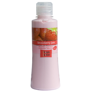 Молочко для тела Strawberry Jam с мерцающим эффектом